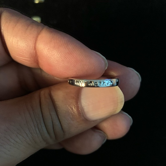 Jewelry - “I Love My Mother” Ring Sterling Silver 925
